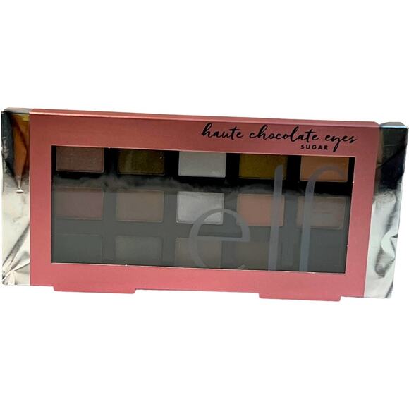 New Elf Cosmetics Haute Chocolate Eyes Eyeshadow Palette 15 Shades - Picture 1 of 2